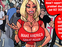 I fuckin' dare your bimbo ass to prove
