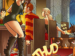 Oh, yes, mistress, yes, coming right..