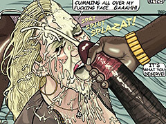 You takin that big black dick like a..