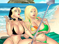 Wow, aunt looks ergo hot in that..