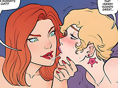 Sweety, would you like there lick your..